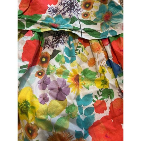 Cherokee Girls 2T Floral Sleeveless Summer Dress Multicolor Casual - Picture 3 of 5